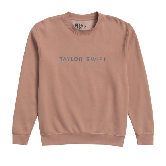Taylor Swift Tops - Taylor Swift 1989 Taylor's Version Crewneck Sweatshirt in Salmon size Small (S)